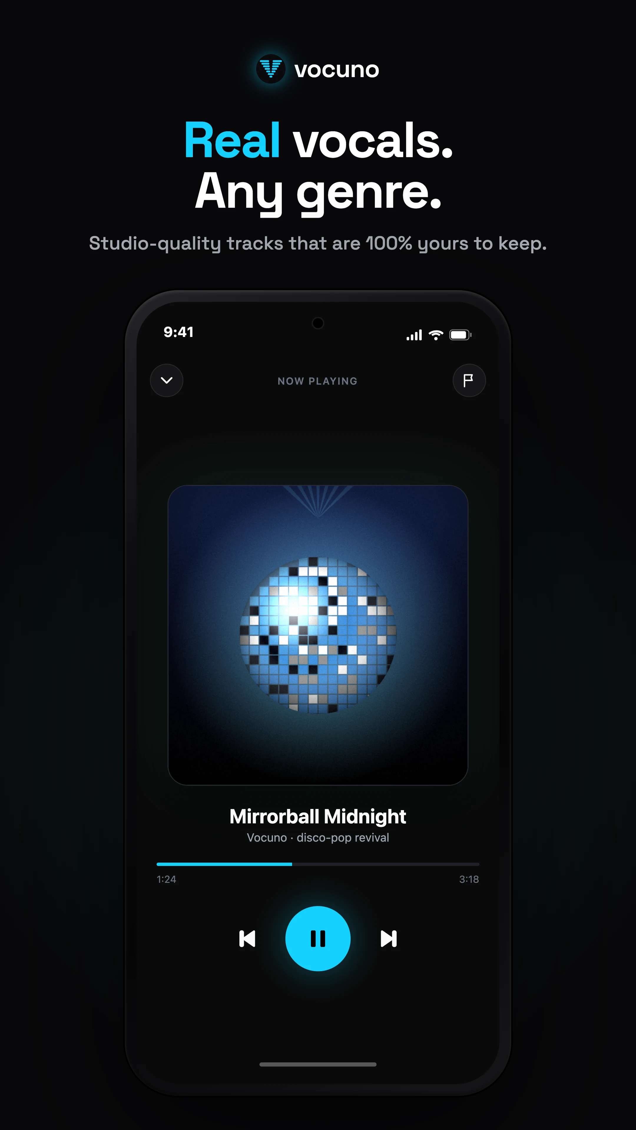 Vocuno: AI Music & Song Maker screenshot